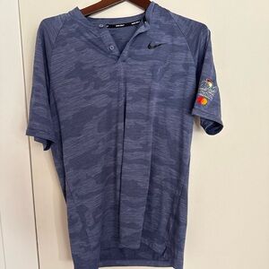 Nike Camo Blue Short Sleeve Tee